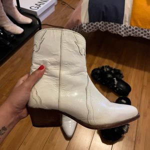 Free people white boots